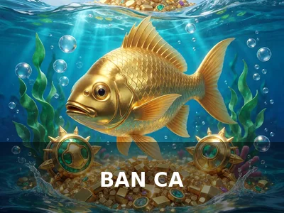 Ảnh trò chơi bắn cá 8XBET với khung cảnh đại dương và các loại sinh vật biển rực rỡ